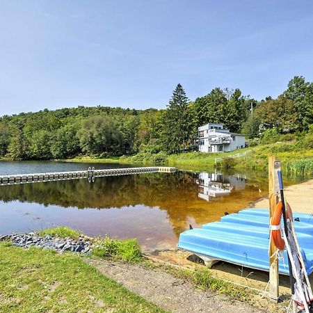 Poconos Vacation Rental With Pool Access And Hot Tub! 布什基尔 外观 照片